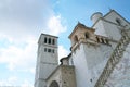 Papal Basilica of Saint Francis of Assisi Royalty Free Stock Photo