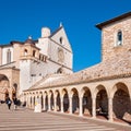 Assisi, Italy. Medieval city famous all over the world.