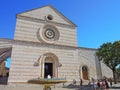 Assisi, Italy, one of the most beautiful small town in Italy. The cathedral of Saint Claire