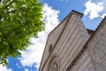 Assisi, Italy: St. Chiara church facade. Color image Royalty Free Stock Photo