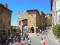 Assisi, Italy. Views at the streets of the old city center a Unesco world heritage Royalty Free Stock Photo