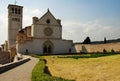 Assisi St. Francis church Royalty Free Stock Photo