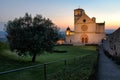 Assisi (Umbria) Basilica di San Francesco Royalty Free Stock Photo