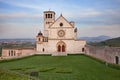 Assisi, Umbria, Italy: Basilica of Saint Francis (Italian: San Francesco) Royalty Free Stock Photo