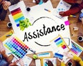Assistance Ambition Help Support Partnership Concept Royalty Free Stock Photo