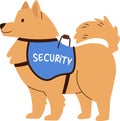 Assistance Dog Security Royalty Free Stock Photo
