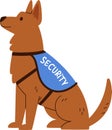 Assistance Dog Security Royalty Free Stock Photo