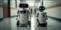 Assistant robots that provide medical assistance in hospitals and clinics Generative AI