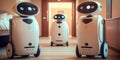 Assistant robots that provide medical assistance in hospitals and clinics Generative AI