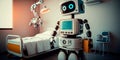 Assistant robots that provide medical assistance in hospitals and clinics Generative AI