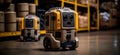 Assistant robots for warehouses and logistics.Generative AI