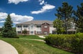 Assisted Living Facilty Facade and Grounds Royalty Free Stock Photo