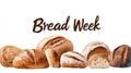 Real Bread Week Assorted artisan breads displayed for bread week celebration