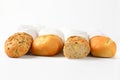 Assorted baguettes Royalty Free Stock Photo