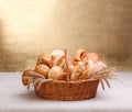 Assorted bakery products Royalty Free Stock Photo