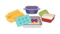 Assorted Baking Molds and Oven-Safe Trays for Sweets, vector design Generative AI Royalty Free Stock Photo