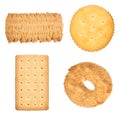 Assorted biscuits Royalty Free Stock Photo