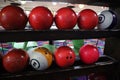 Lexington KY January 22, 2024 Local Bowling Alley Royalty Free Stock Photo