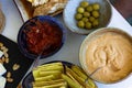 Assorted bowls and snack plates