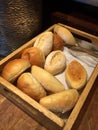 Assorted breads