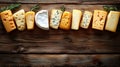 Assorted Cheese Selection on Wooden Board Royalty Free Stock Photo