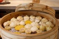 Assorted Chinese buns Royalty Free Stock Photo