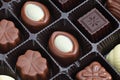 Assorted chocolate box Royalty Free Stock Photo