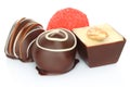 Assorted chocolate candies Royalty Free Stock Photo