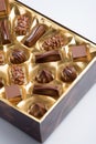 Assorted chocolates Royalty Free Stock Photo