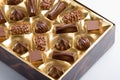 Assorted chocolates Royalty Free Stock Photo