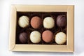 Assorted chocolates Royalty Free Stock Photo