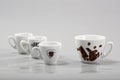 Assorted Coffee Cups Royalty Free Stock Photo