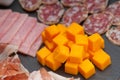 Assorted cold cut platter