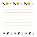 Assorted colorful and cute Halloween illustrations