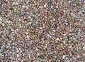 Assorted colorful pebbles from the beach Royalty Free Stock Photo