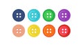 Assorted Colorful Round Buttons, UI Elements and Design Components, vector design Generative AI Royalty Free Stock Photo