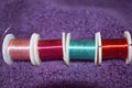 Assorted colors of thin metal jewelry wire