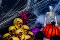 Assorted colourful halloween decorations on display. Calgary Alberta Canada Royalty Free Stock Photo
