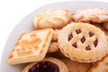 Assorted cookies Royalty Free Stock Photo