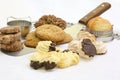 Assorted cookies