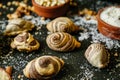 Assorted Cookies Arranged on a Table Royalty Free Stock Photo