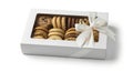 Assorted Cookies in Gift Box Royalty Free Stock Photo