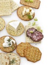 Cracker Assortment Royalty Free Stock Photo
