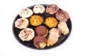Assorted cupcakes Royalty Free Stock Photo
