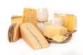 Assorted dairy products Royalty Free Stock Photo