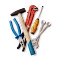 Assorted DIY tools Royalty Free Stock Photo