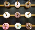 Assorted Doughnuts Royalty Free Stock Photo