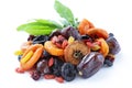 Assorted dried fruits Royalty Free Stock Photo