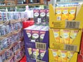 Singapore: Assorted drinks on Sale On Supermarket Shelves