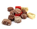 Assorted Fine Chocolates Royalty Free Stock Photo